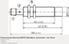 Picture of Ind.andur IME, M18, Sn=20mm, Unshielded, PNP-NO, kere 69mm, pistik M12 4-pin, SICK